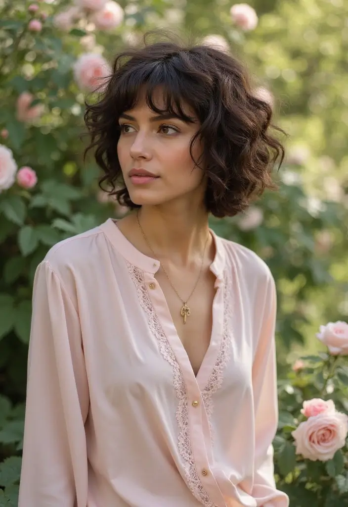 29 Shaggy Bob Haircuts to Refresh Your Look - 22. Shaggy Bob with a Center Part
