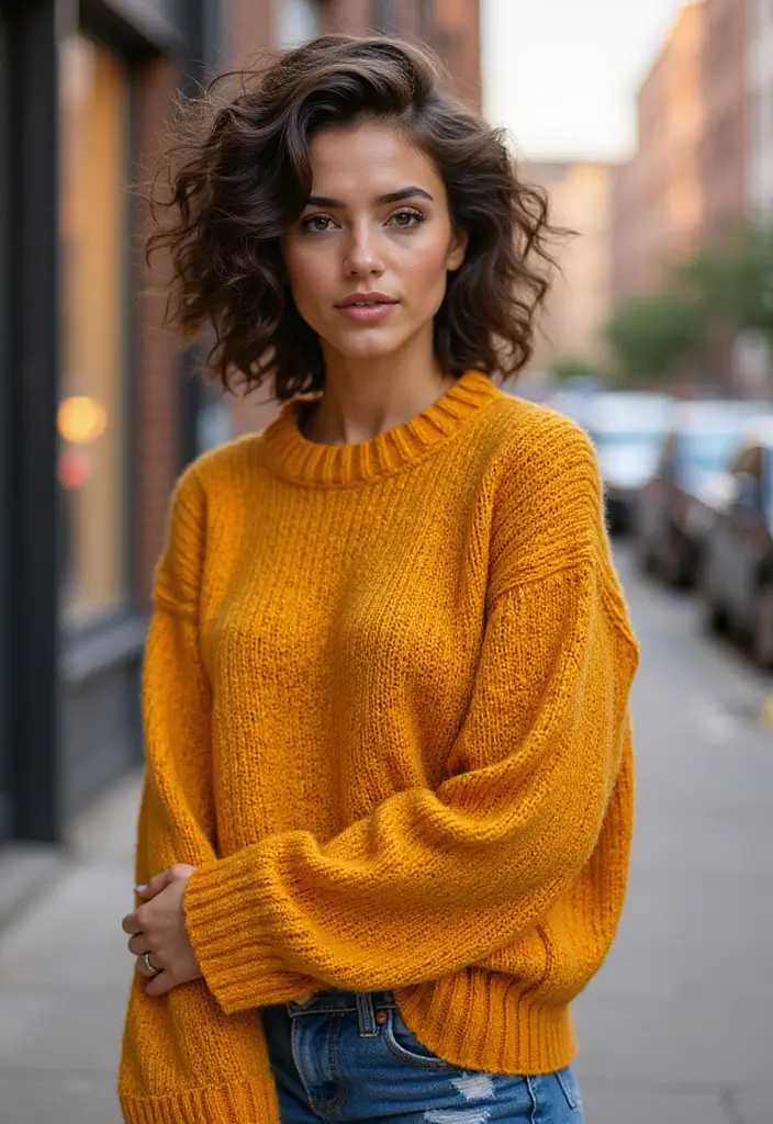 29 Shaggy Bob Haircuts to Refresh Your Look - 24. Shaggy Bob with Curly Ends