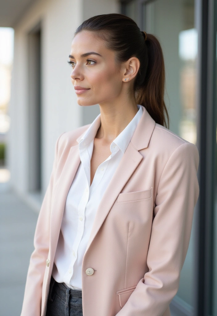 29 Sleek and Modern Straight Hairstyles for the Professional Setting - 3. Sleek Ponytail