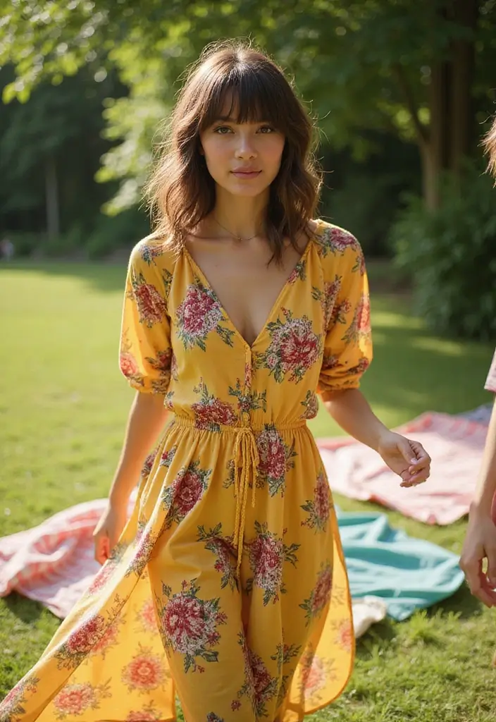 29 Wolf Cut with Curtain Bangs for a Bold Look - 16. Weekend Ready Styles