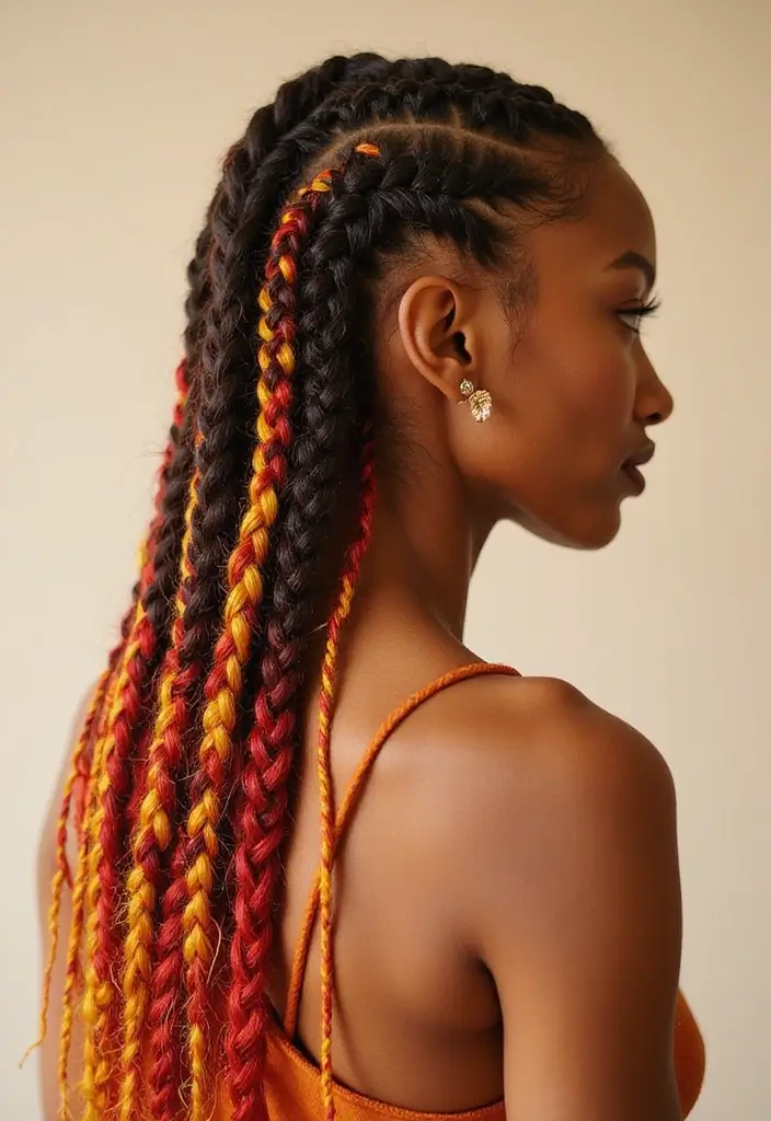 30 Braided Cornrow Hairstyles That Are Trending Now - 10. Zigzag Cornrow Patterns