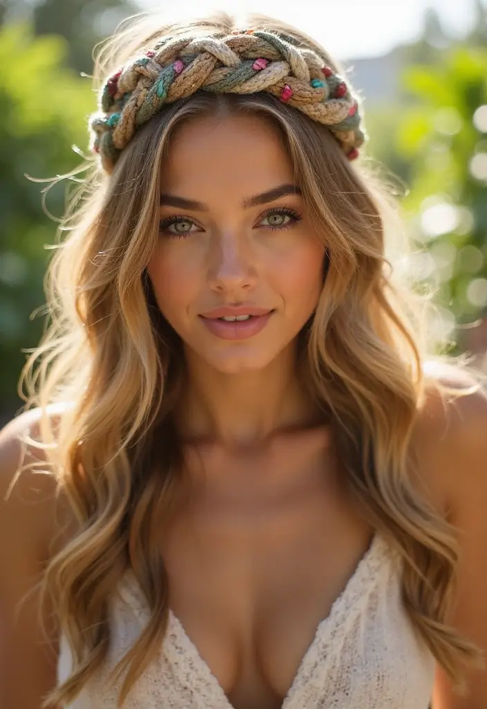 30 Braided Cornrow Hairstyles That Are Trending Now - 14. Braided Headband Look