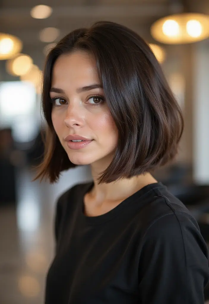30 French Bob Haircut Styles That Are Chic - 1. Classic French Bob