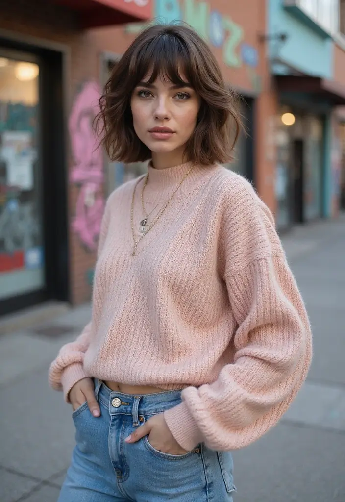30 French Bob Haircut Styles That Are Chic - 10. Shaggy French Bob