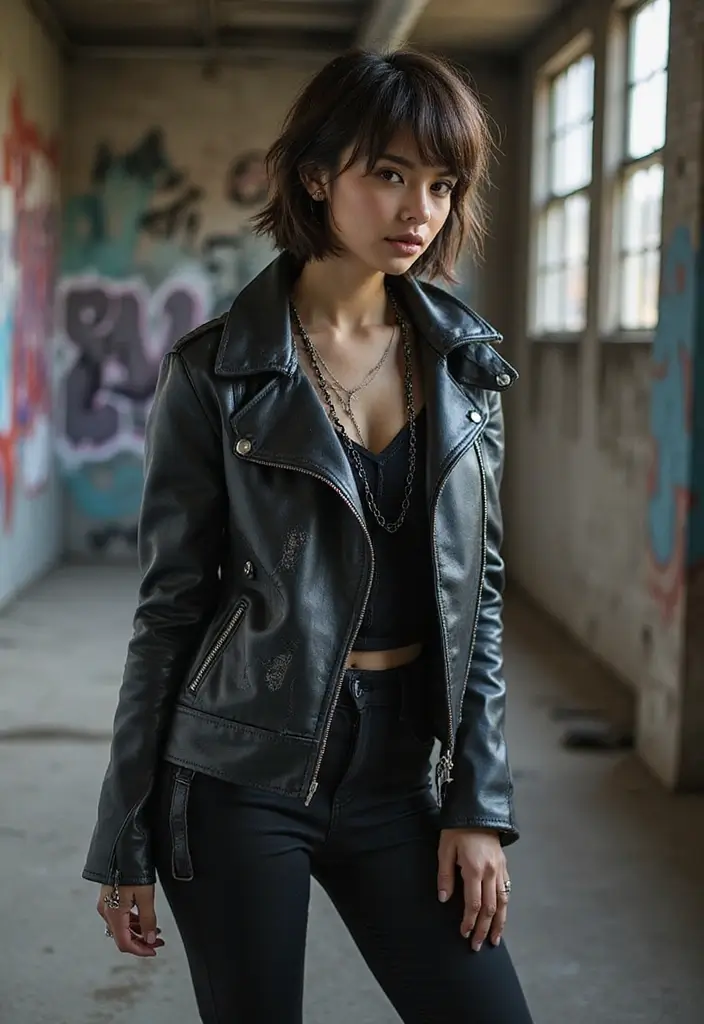 30 French Bob Haircut Styles That Are Chic - 15. Edgy Textured Bob