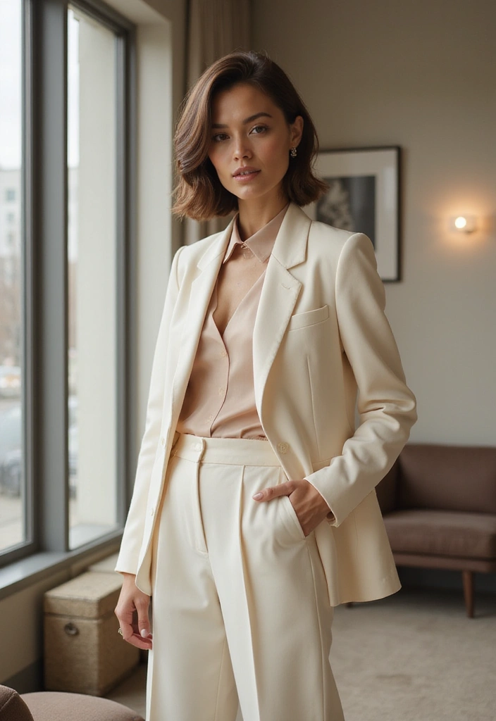 30 French Bob Haircut Styles That Are Chic - 26. Sophisticated Side-Parted Bob
