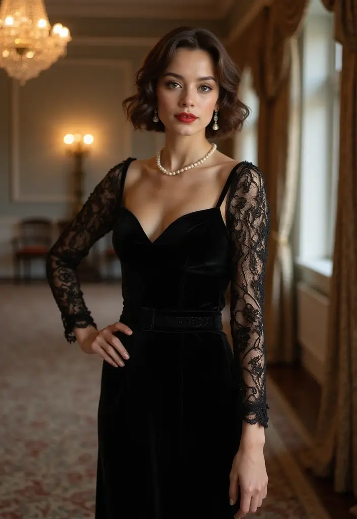 30 French Bob Haircut Styles That Are Chic - 9. Vintage-Inspired French Bob