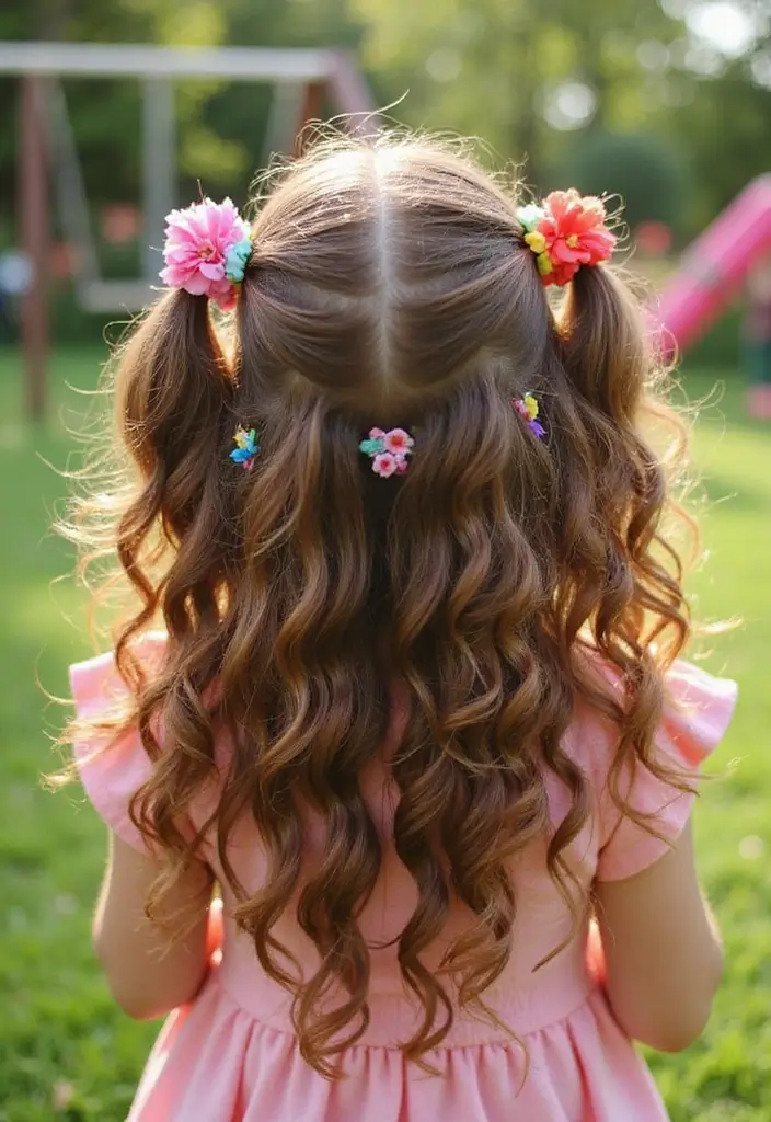 30 Fun Hairstyles for Kids That They’ll Love - 15. Layered Curls