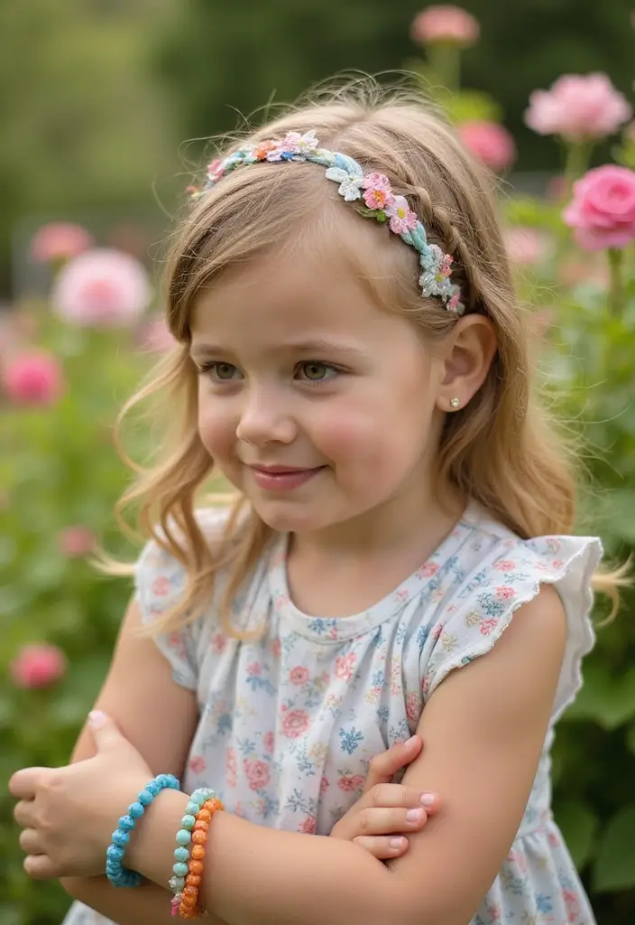 30 Fun Hairstyles for Kids That They’ll Love - 29. Braided Headband