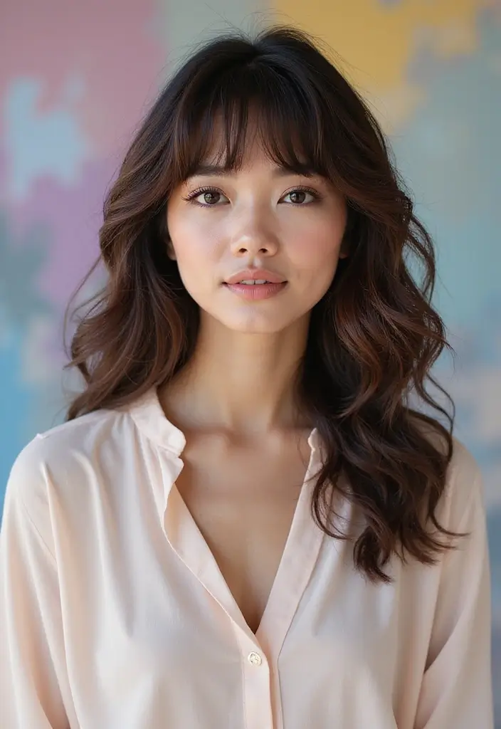 30 Hair Styles Curly Hairstyles That Shine - 12. Curly Fringe