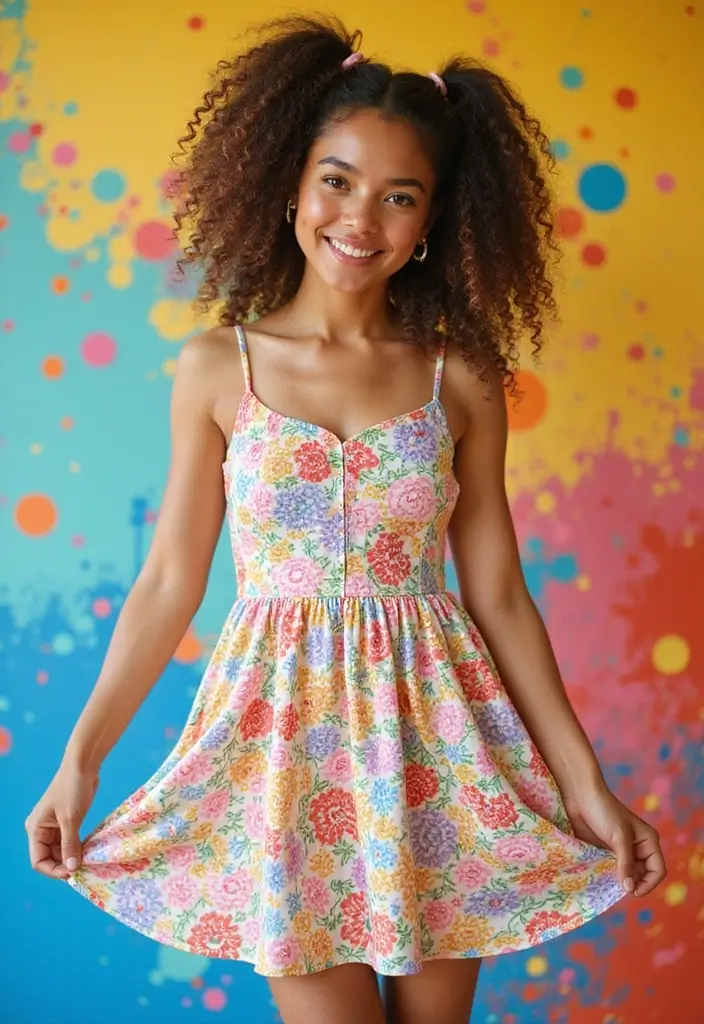 30 Hair Styles Curly Hairstyles That Shine - 22. Curly Pigtails