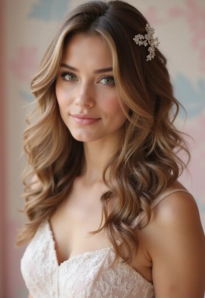 30 Hair Styles for Prom That Will Impress - 10. Side Swept Curls