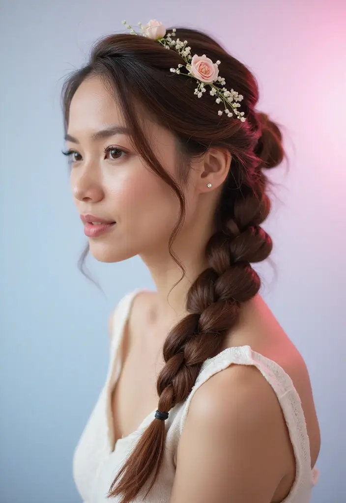 30 Hair Styles for Prom That Will Impress - 12. Crown Braid