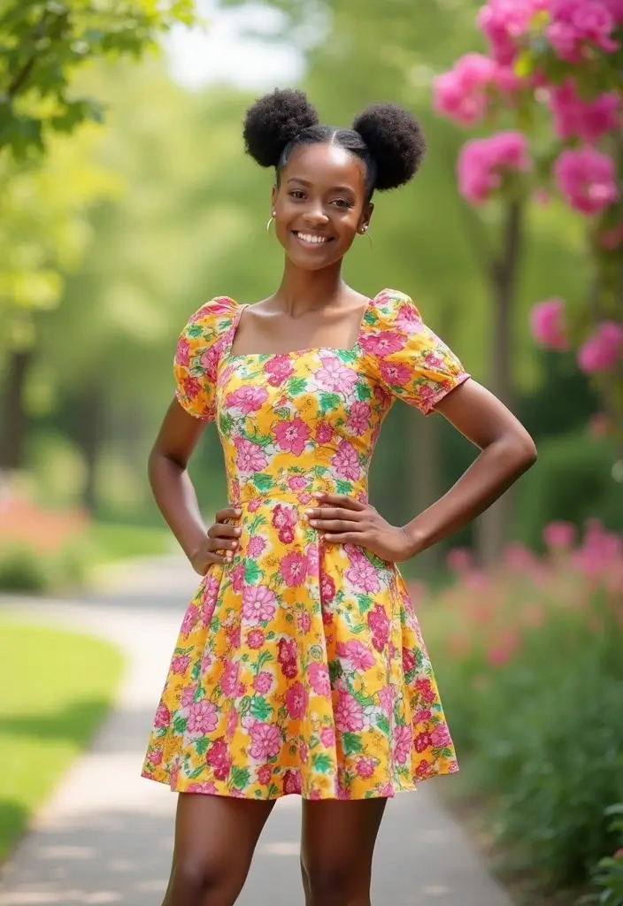 30 Hair Styles for Prom That Will Impress - 15. Double Buns