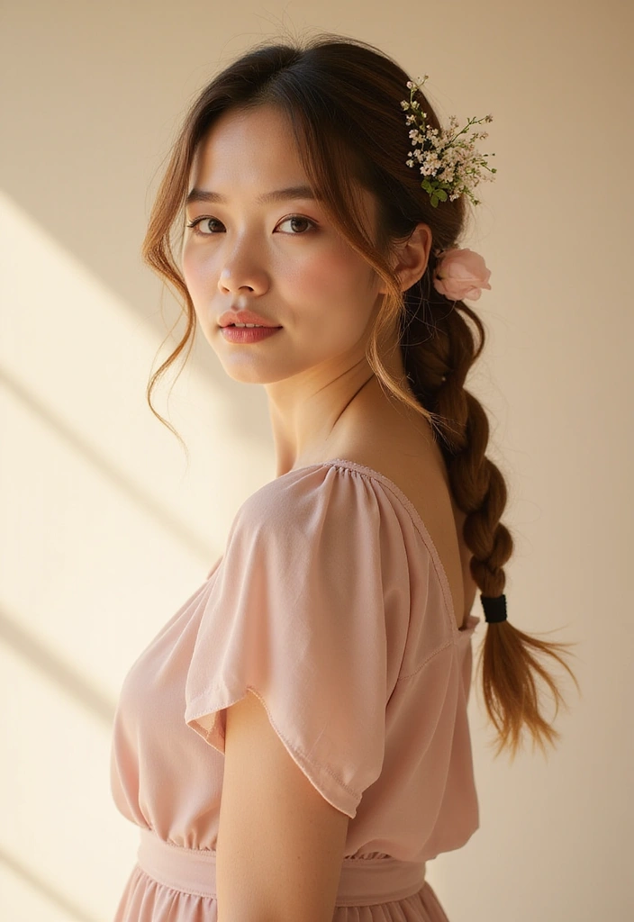 30 Hair Styles for Prom That Will Impress - 17. Elegant Side Braid