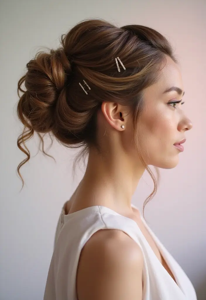 30 Hair Styles for Prom That Will Impress - 22. Layered Updo