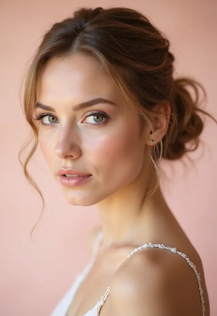 30 Hair Styles for Prom That Will Impress - 24. Soft Romantic Bun