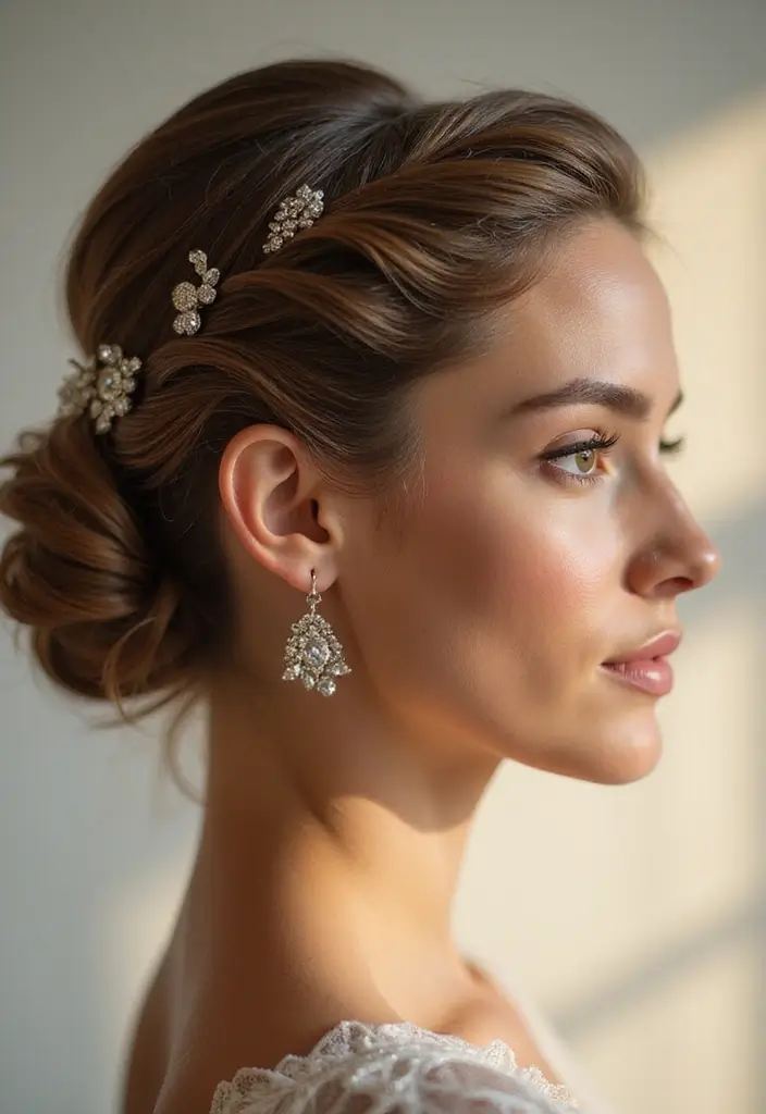 30 Hair Styles for Prom That Will Impress - 5. Elegant Chignon