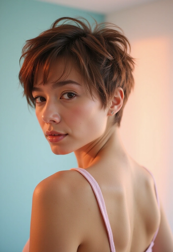 30 Haircut Inspo Short Styles for a Bold Change - 19. Pixie with Volume
