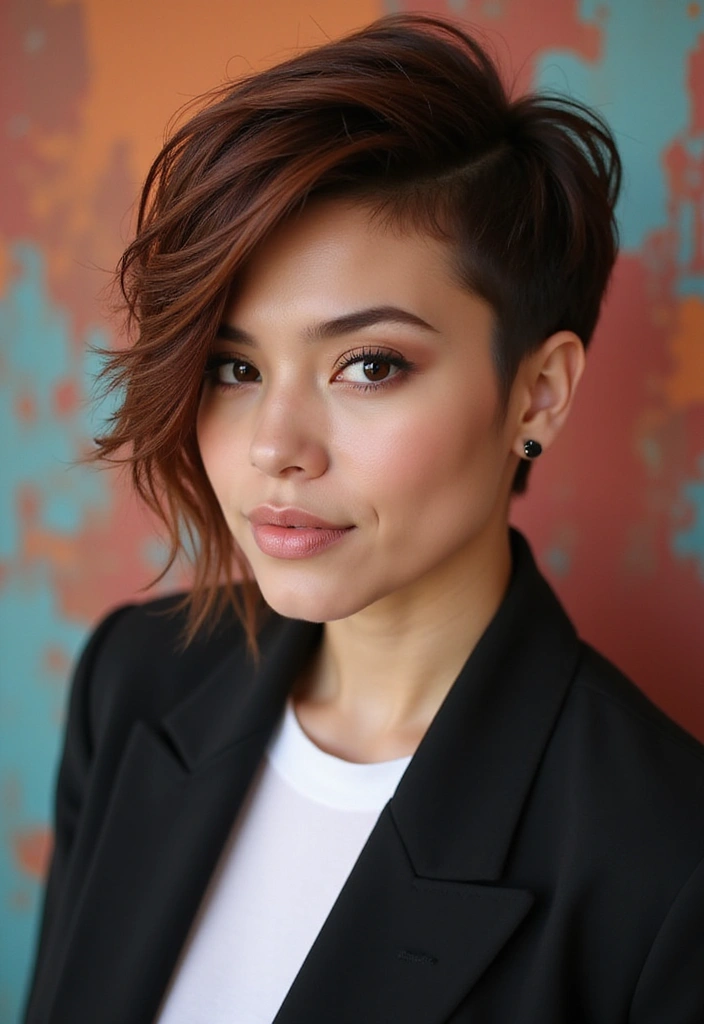 30 Haircut Inspo Short Styles for a Bold Change - 2. Asymmetrical Pixie