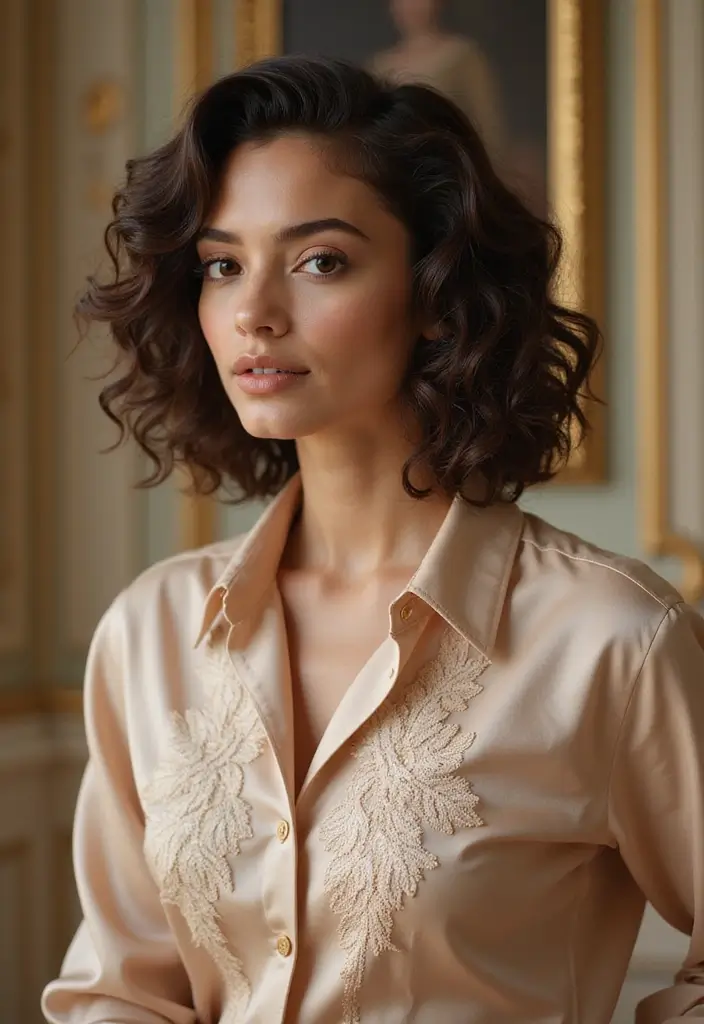 30 Haircut Inspo Short Styles for a Bold Change - 29. Glamorous Pixie with Curls