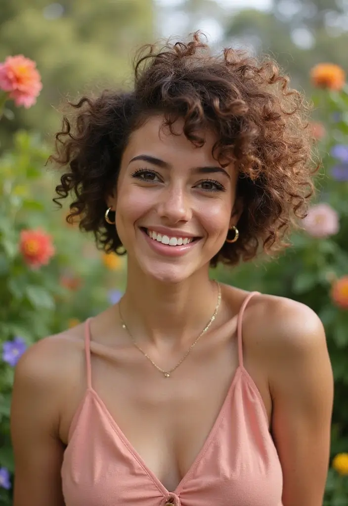 30 Haircut Inspo Short Styles for a Bold Change - 5. Curly Pixie Cut