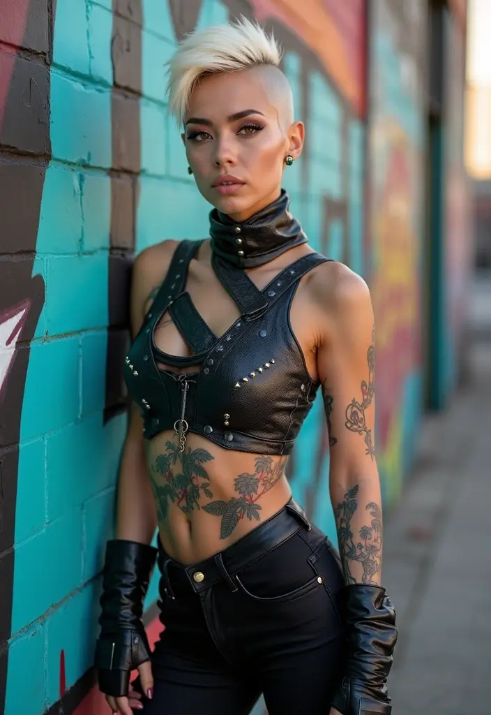 30 Haircut Inspo Short Styles for a Bold Change - 9. Edgy Mohawk Pixie