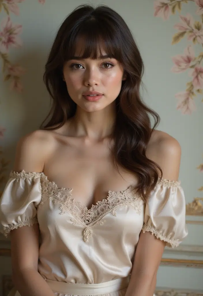 30 Haircut with Bangs That Suit Everyone - 30. Classic Bangs for Timeless Appeal
