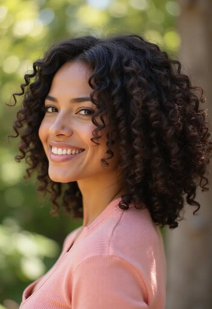 30 Haircuts with Layers for a Fresh New Look - 12. Layered Twist-Out Style