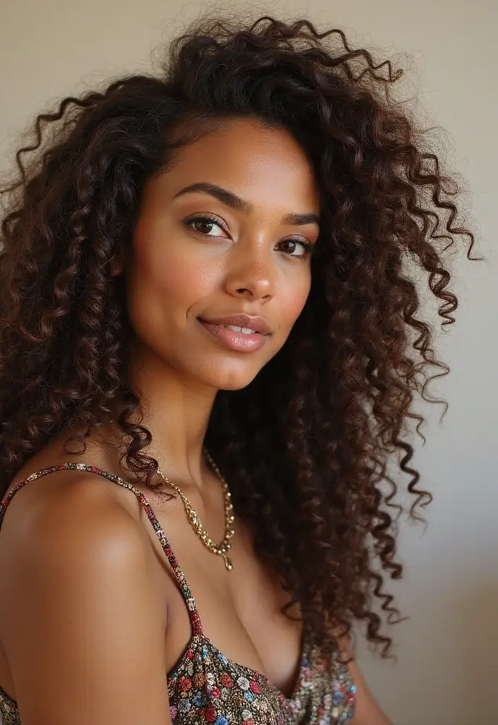 30 Haircuts with Layers for a Fresh New Look - 15. Layered Braids with Curls