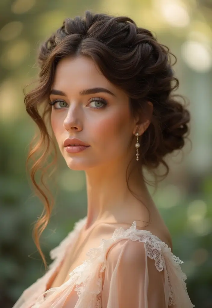 30 Haircuts with Layers for a Fresh New Look - 30. The Curly Layered Crown