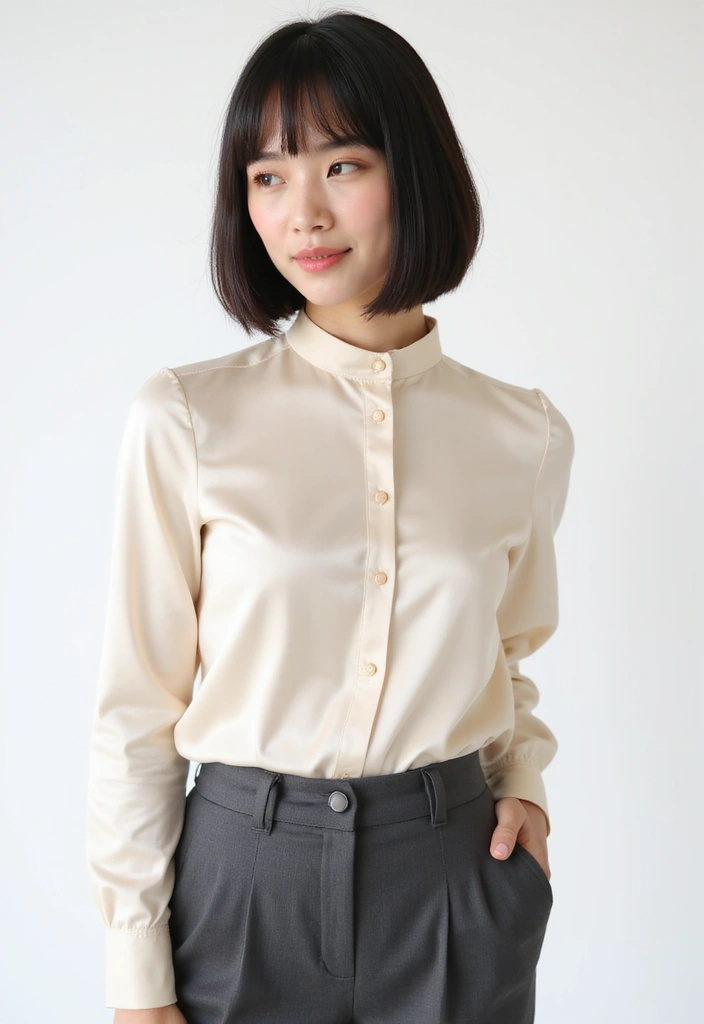 30 Hairstyles with Straight Hair That Are Trending Now - 1. Sleek Blunt Bob
