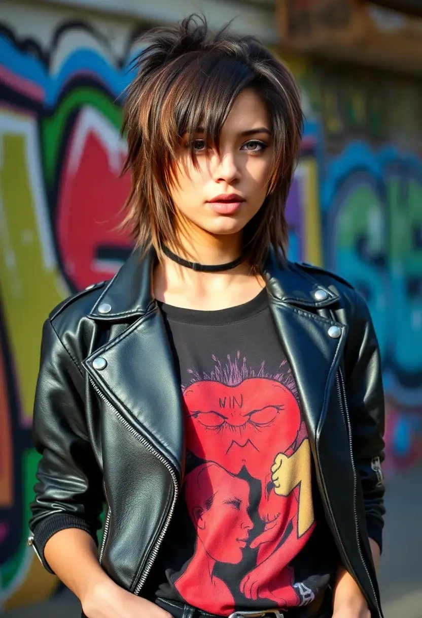 30 Hairstyles with Straight Hair That Are Trending Now - 15. Straight Hair with Funky Layers