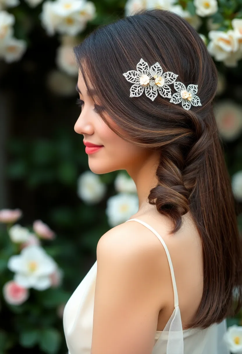 30 Hairstyles with Straight Hair That Are Trending Now - 19. Straight Hair with Side Twist