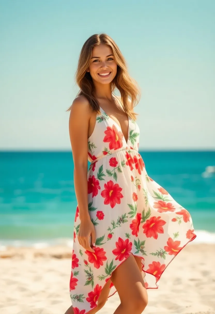 30 Hairstyles with Straight Hair That Are Trending Now - 30. Straight Hair with Beachy Vibes