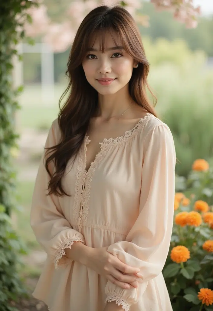 30 Hairstyles with Straight Hair That Are Trending Now - 6. Straight Hair with Side Bangs