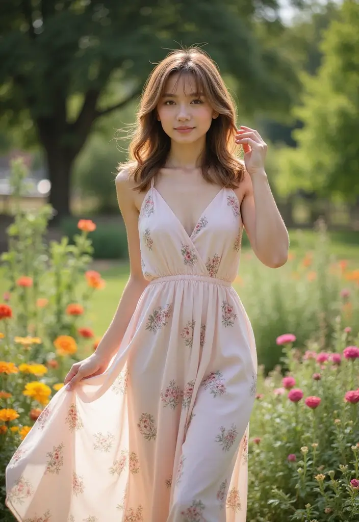 30 Layered Haircuts for Medium Length Hair with Bangs - 29. Layered Hair with Soft Swooping Bangs