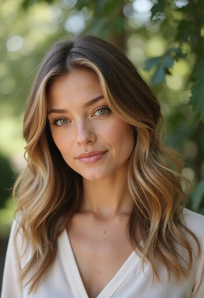 30 Lob Haircuts with Layers for a Modern Look - 1. Textured Waves
