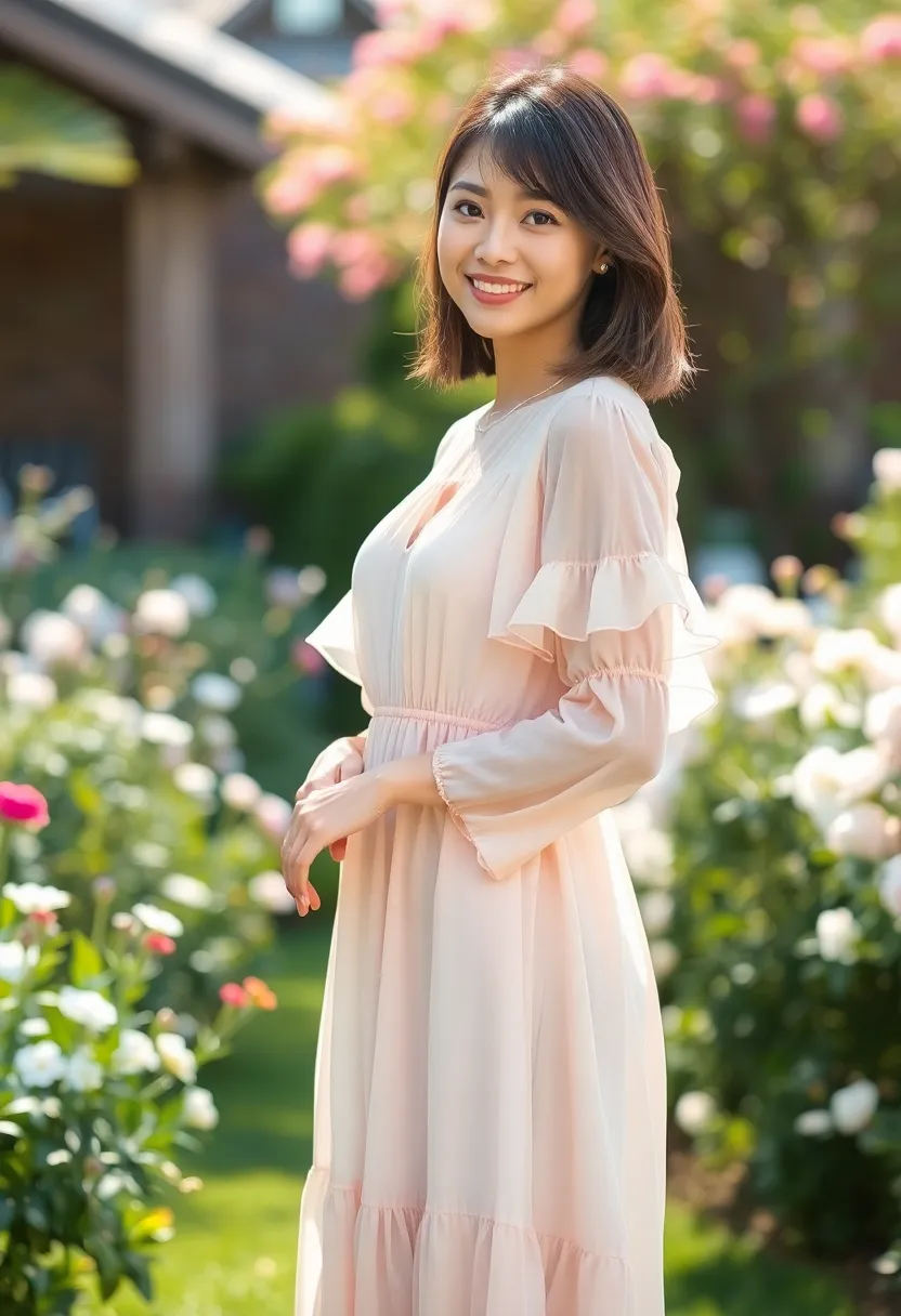 30 Lob Haircuts with Layers for a Modern Look - 12. Layered Lob with Side-Swept Bangs