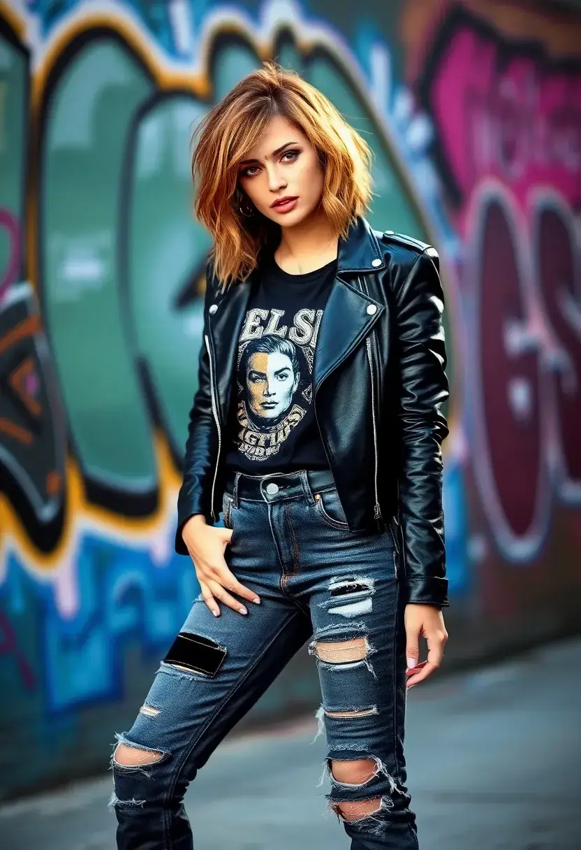 30 Lob Haircuts with Layers for a Modern Look - 24. Edgy Layered Lob