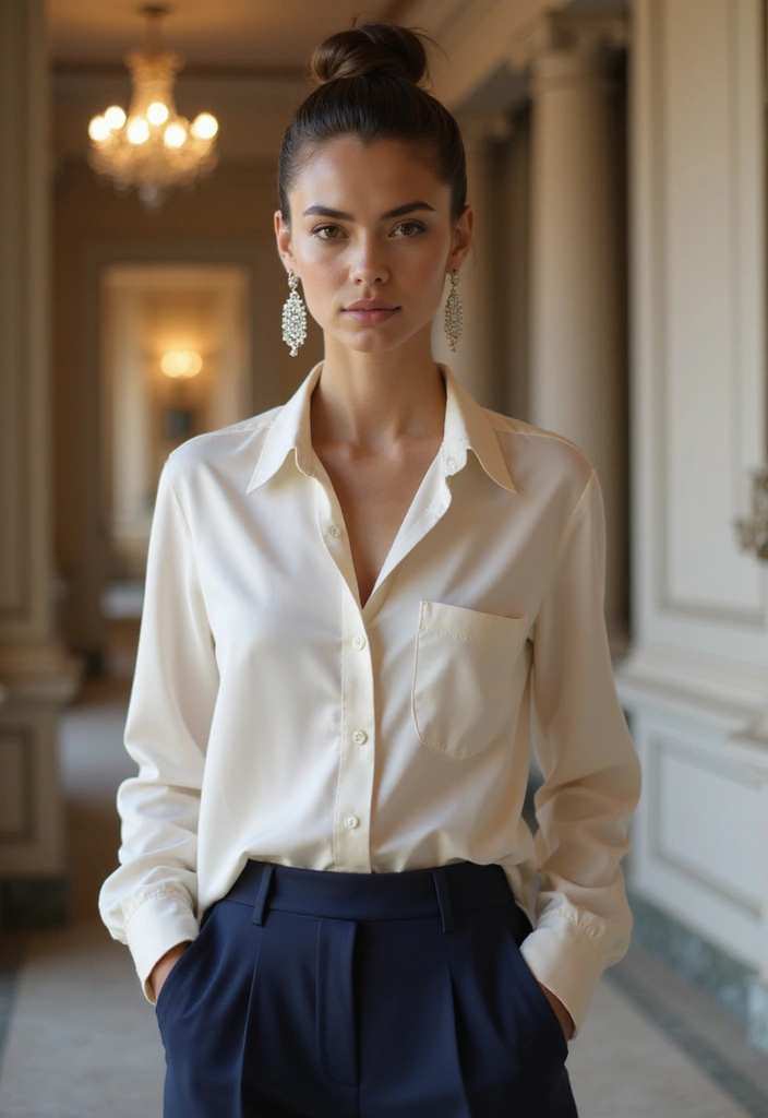 30 Stunning Hairstyles Prom Looks for Your Special Night - 2. Sophisticated Top Knot