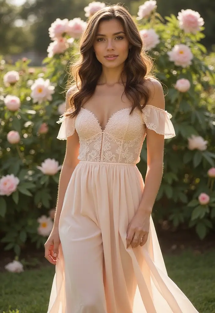 30 Trendy Hairstyles Medium Length Hair Lovers Should Know - 22. Romantic Loose Waves