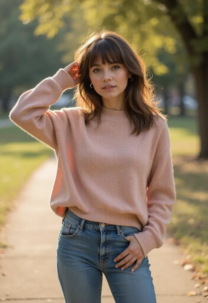 30 Trendy Hairstyles for Short Hair You’ll Love - 22. Modern Shag with Wispy Bangs