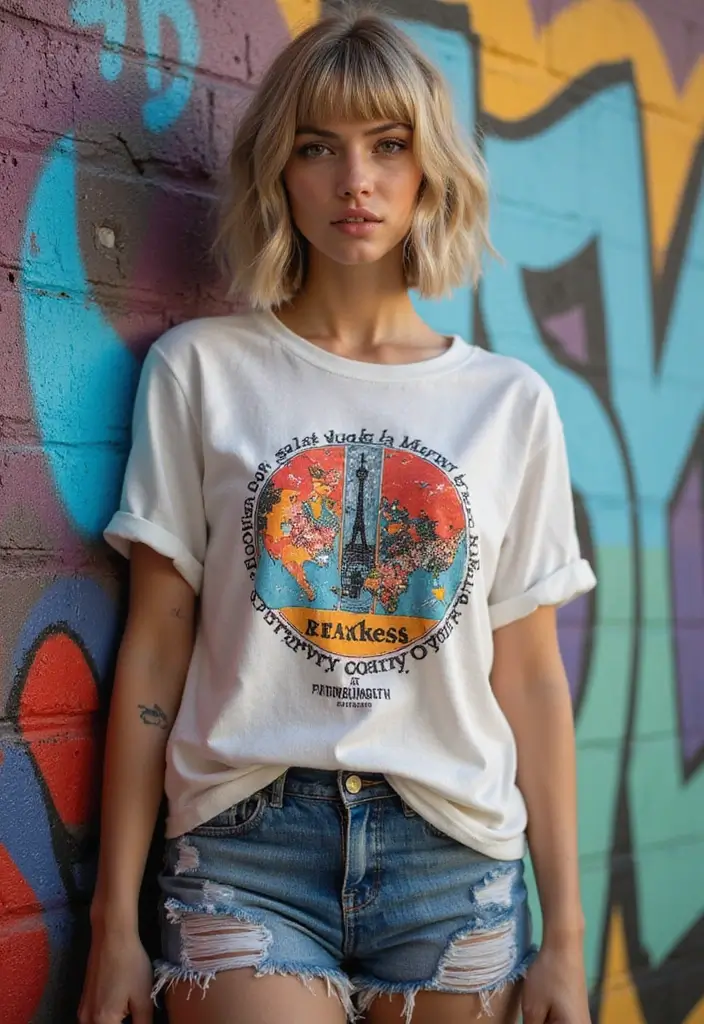31 Blonde Bob with Bangs That Are Trendy - 7. Ash Blonde Bob with Choppy Bangs