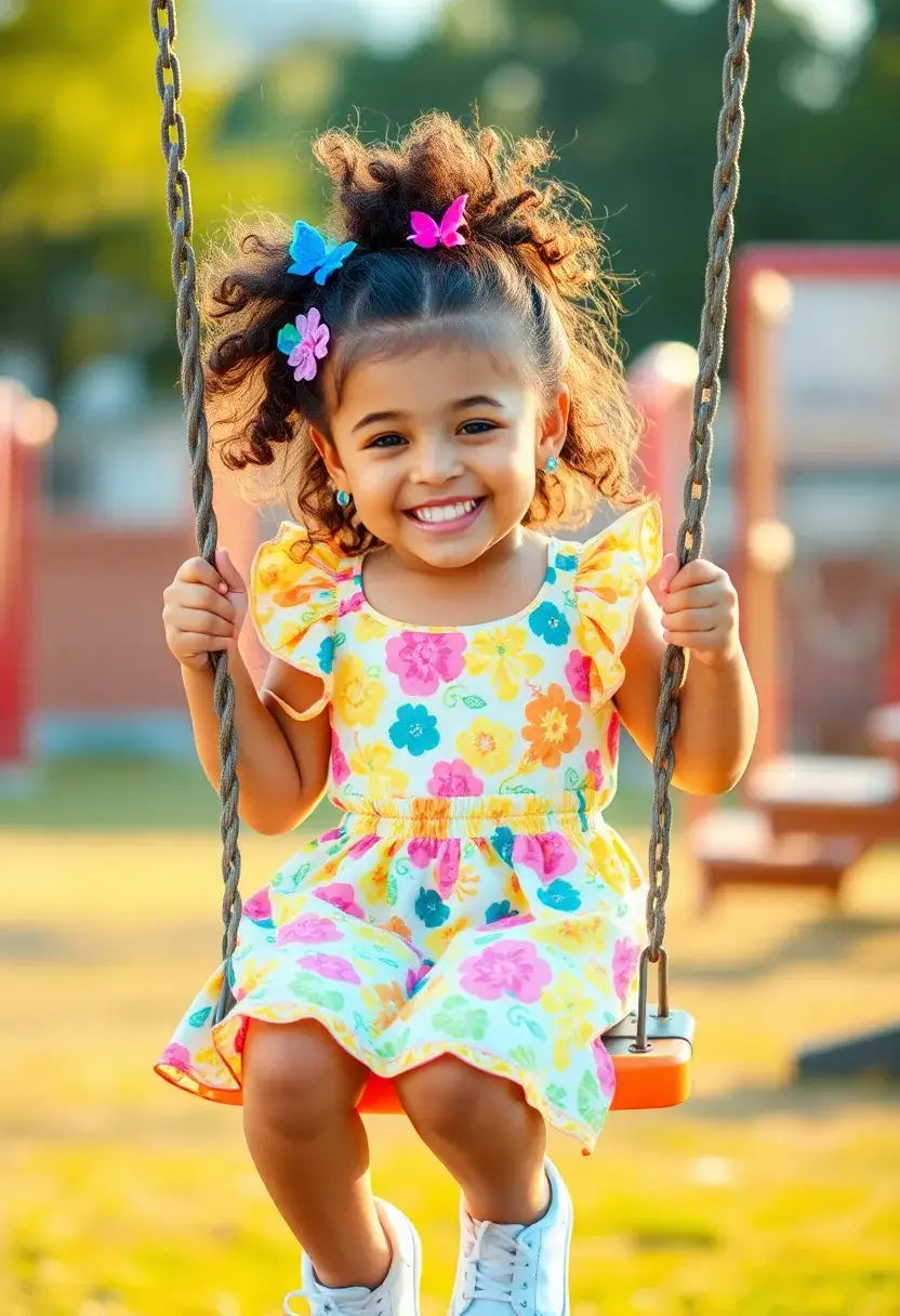 31 Hair Styles Curly That Enhance Your Natural Texture - 2. Curly Half-Up, Half-Down