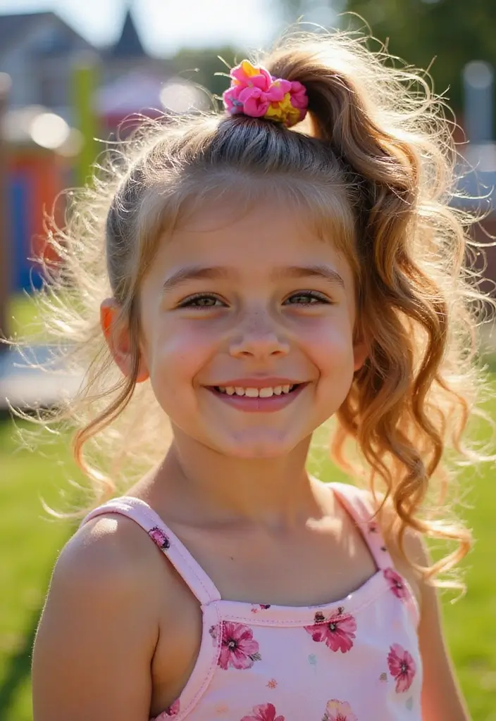 31 Hair Styles Cute Ideas Everyone Will Love - 1. Bouncy Ponytails