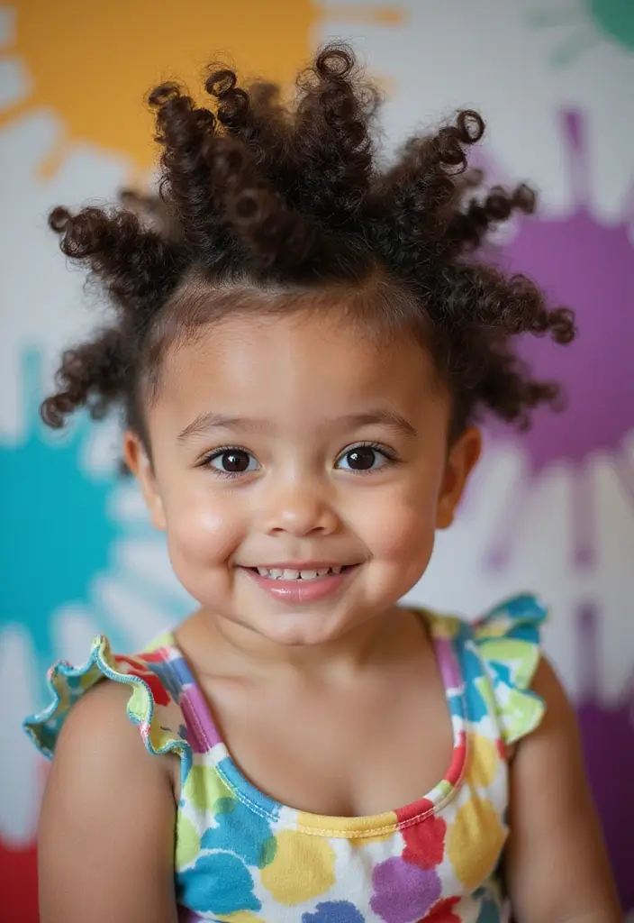 31 Haircut Curly Hair Styles to Embrace Your Curls - 12. Curly Mohawk