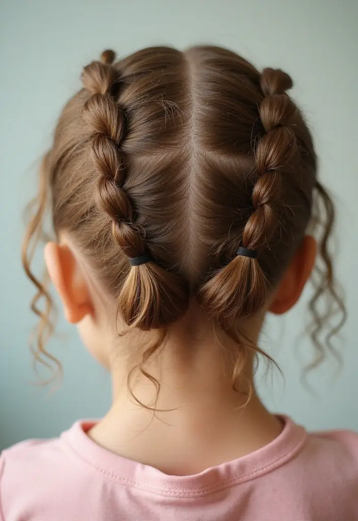 31 Haircut Curly Hair Styles to Embrace Your Curls - 17. Curly French Braids