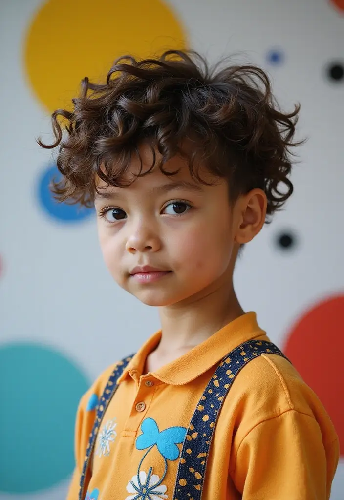 31 Haircut Curly Hair Styles to Embrace Your Curls - 31. Curly Geometric Style