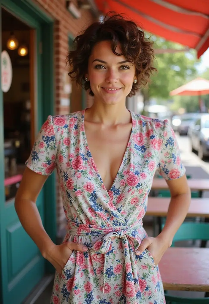 31 Haircut Ideas That Suit Every Face Shape - 4. Curly Pixie for Round Faces